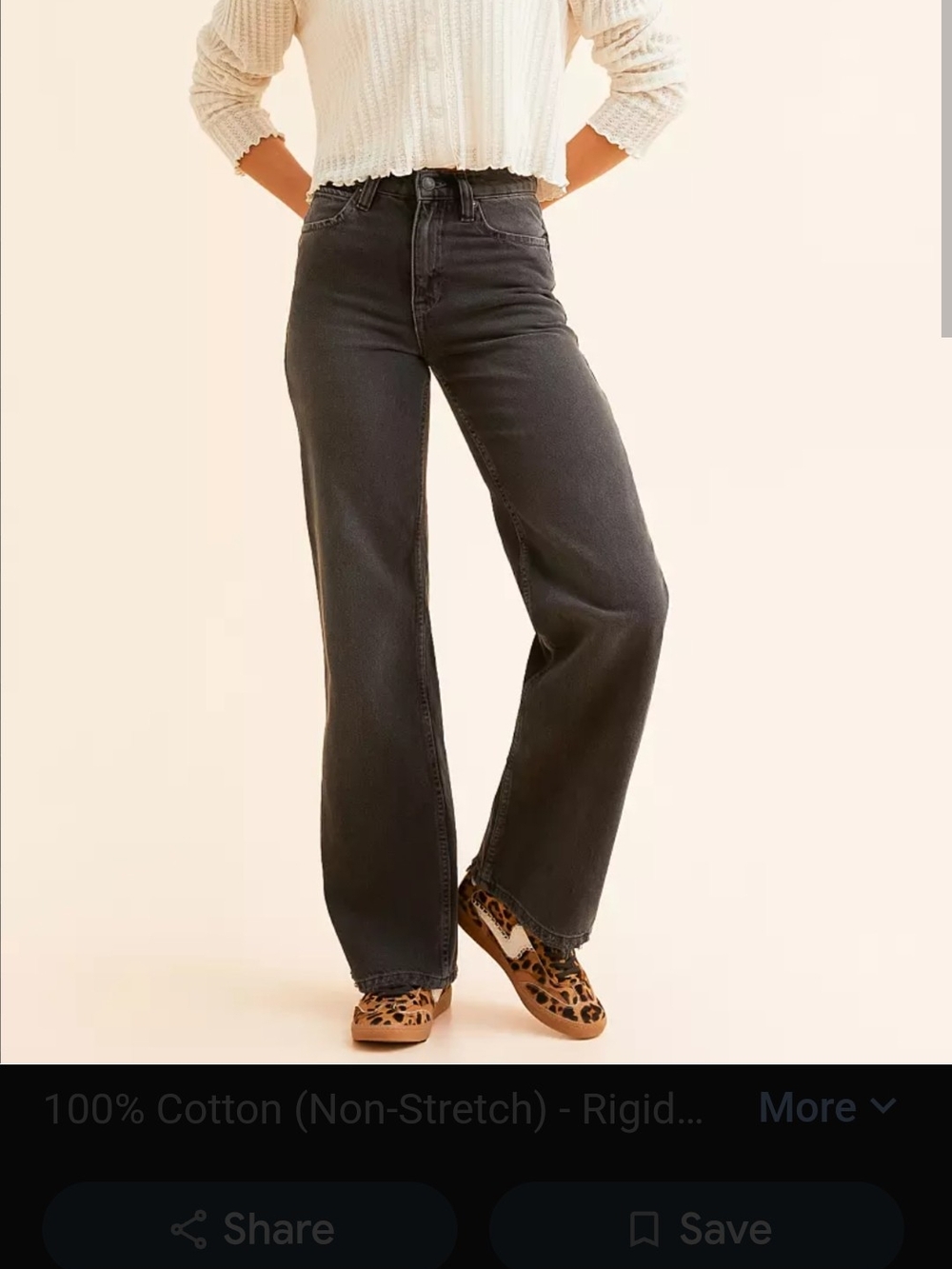 Free People Tinsley Baggy High Rise Jeans